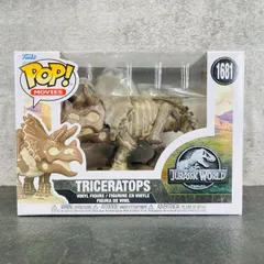 未使用 Funko Pop! MOVIES 1681 TRICERATOPS フィギュア ジュラシックパーク トリケラトプス ファンコ/900345在のサムネイル