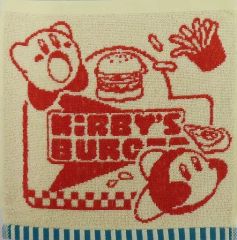 [중고] 잡화 커비 & 와돌디 / 재가드 타월 하라페코 디자인 타월 [이치 반 복권 별의 커비 KIRBY 'S BURGER] H 상
