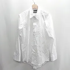 ◇ Θ PSFA パーフェクトスーツファクトリー classico model 長袖 シャツ サイズL ホワイト メンズ E  【1409240048442】