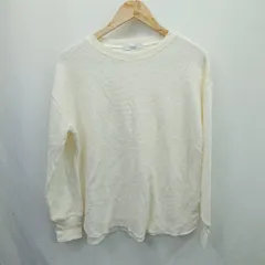 ◇ ⊃ JOURNALSTANDARD relume ｼﾞｬｰﾅﾙｽﾀﾝﾄﾞﾚﾘｭｰﾑ シンプル系 長袖 クルーネックＴシャツ サイズＦ ホワイト系 レディース E  【1507160020118】