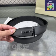 【今日WTO】Tom Ford デュアルフェイス 頭層牛皮ベルト-1-MBN91
