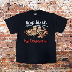 Limp Bizkit / リンプビズキット　Tシャツ　ANGER MANAGEMENT TOUR　ツアーTシャツ  XL 黒 両面プリント