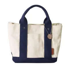 【在庫セール】軽量 3つ仕切り ミニトートバッグ 底にICカード入れ ハンドバッグ ランチバッグ 小さめ 手提げ レディース キャンバス 自立 隠しポケット】トートバッグ サブバッグ キャンバス仕切り 【３層 多ポケット VEN] おしゃれ お買い物 [DOT