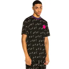 Lサイズ GRIMEY グライミー (BLACK) URMAH DOJO ALL OVER PRINT TEE T-SHIRTS 半袖Tシャツ GRMYのサムネイル