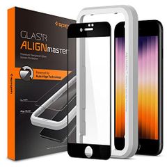 Spigen AlignMaster 全面保護 ガラスフィルム iPhone S
