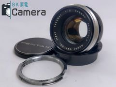 【中古】 Asahi Takumar 58ｍｍ F2 M42 + ペンタックス Kマウントアダプター 付 アサヒ PENTAX