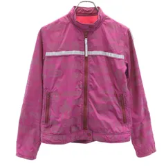 HYSTERICS ヒステリックス 総柄 ナイロンジャケット free ピンク レディース 古着