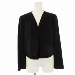 ヒューゴボス HUGO BOSS テーラードジャケット シングル US5 M 黒 ブラック /EEのサムネイル