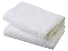 新品 ホテル バス 2枚セット バスタオル 日本製 泉州タオル （約60×120cm）オフホワイト