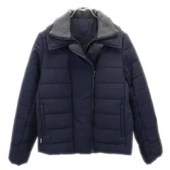 ラコステ 中綿ジャケット 38 ネイビー LACOSTE レディース 古着 【231205】