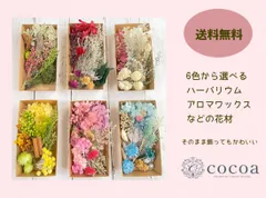 ハーバリウム、アロマワックス花材
