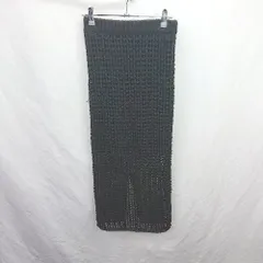 ◇ ⊂ RESEXXY リゼクシー メッシュニット ロング タイト スカート サイズF ブラック レディース E  【1507030015206】のサムネイル