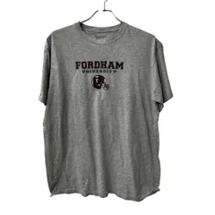 Champion 半袖 プリント Tシャツ L グレー チャンピオン フロント プリント 古着卸 アメリカ仕入 a707-5757のサムネイル
