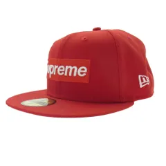Supreme シュプリーム 24SS MLB Teams Box Logo New Era ニューエラ ボックスロゴ キャップ レッド系 60.6cm【新古品】【未使用】【中古】