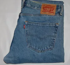 送料無料!D-16 USED Levis リーバイス 505 デニム ニカラグア製　実寸W33