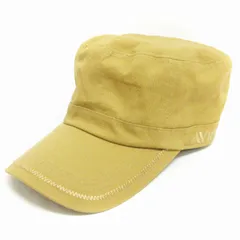 アヴィレックス AVIREX ワークキャップ コットン ロゴ 刺繍 ベージュ 62～64cm 帽子