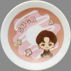 【中古】皿・茶碗 シュガ(BTS/防弾少年団) ドーナツデザインプレート 「一番くじ TinyTAN Dynamite」 ドーナツデザインプレート賞