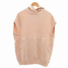 ドゥロワー Drawer 21AW 12Gウールカシミヤ フーデッド ノースリーブニット パーカー プルオーバー ピンク 6518-199-0439 /FF IBO63のサムネイル