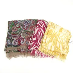 スキャパ ストール 3点セット 総柄 ブランド まとめて レディース SCAPA 【中古】