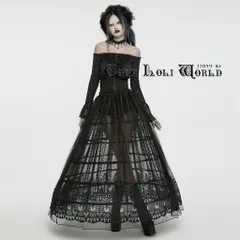 WQ-783BQF-BK コスチュームサポート フープスカート パニエ 黒色 ファッション ゴシック ゴスロリ パンク ロック ビジュアル系 ヴィジュアル系 V系 モード系 地雷系 サブカル コスプレ ライブ ステージ 舞台 仮装 個性的 ハロウィン 衣装