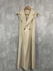 Mystrada マイストラーダ ロングジレ ロングベスト size36/ベージュ ■◇◎レディース