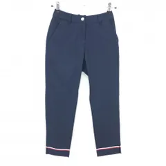 【サイズL☆美品】トミーフィルフィガーゴルフ　フリース紺パンツ　チェックロゴ総柄 2025年最新】トミーヒルフィガー ゴルフ パンツの人気アイテム - メルカリ