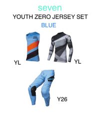 seven モトクロスウエアジャージセット　子供用　展示品