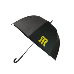 ブラック_ワンサイズ 阪神タイガース ドーム型POE傘 ブラック 晴雨兼用