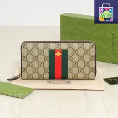【今日特価】Gucci グッチ シングルジッパーポーチ オリジナル素材で良好な手触りと充実した収納を備える