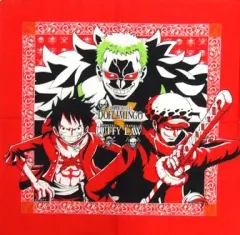 【中古】アクセサリー(非金属)(キャラクター) ルフィ＆ロー＆ドフラミンゴ バンダナ 「一番くじ ワンピース ～最悪の世代編～」 I賞