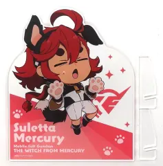 【中古】アクリルスタンド・アクリルパネル スレッタ・マーキュリー けもみみイラストアクリルボード 「機動戦士ガンダム 水星の魔女 キャラポップストア」 ミニゲーム『スレッタ、ミオリネのおしゃべりコロコロPON!』 A賞