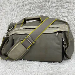 00s DIESEL  ディーゼル　ボストンバッグ　ハンドバッグ　グレー 2way ショルダーバッグ　大容量　ヴィンテージ
