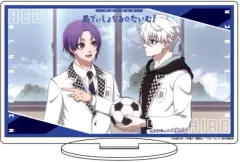 【中古】アクリルスタンド・アクリルパネル 22.凪誠士郎＆御影玲王(場面写イラスト) キャラアクリルフィギュア 「ブルーロック」