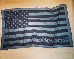THE USA SURF オリジナルビッグサイズタオル　マイクロファイバー　アメリカ国旗　ビーチタオル