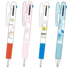 【1本】ミッフィー miffy 三菱 ジェットストリーム 3色ボールペン 0.5 EB433A EB433B EB433C EB433D クツワ 2025年7月 女の子 かわいい 文房具 うさこ