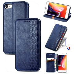 【人気商品】ケース 手帳型 iPhone7 / / ノートブック型ビジネスフォンケース / iPhone8 (2020) 第2世代 携帯電話保護カバー強い吸引力ノートブック型多機能携帯電話ホルスター財布携帯電話ホルダーバンプパターンテクスチャ耐久性摩擦耐性携帯