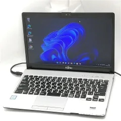 激安 Wi-Fi有 富士通 ノートパソコン S938/S 中古美品 第8世代 Core i5 12GB 高速SSD 無線LAN Bluetooth カメラ Windows11 Office 即使用可