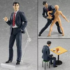 【中古】フィギュア figma 井之頭五郎 大盛りver. 「孤独のグルメ」 GOODSMILE ONLINE SHOP限定