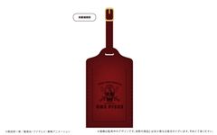 [신품·공식] ONE PIECE 가죽 러기지 태그 빨간 머리 해적단 공식 상품 colleize 콜레이즈