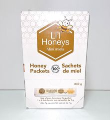 BeeMaid Li’l Honeys Mini mieles はちみつ 840g（7g ×120個入り）カナダ産 コストコ 蜂蜜 ハチミツ