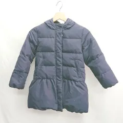 ■ ⊇ GLOBAL WORK キッズ 長袖 ダウンコート サイズXL ネイビー 男の子 女の子 E  【1501160012951】