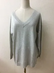 アメリカンホリック　タグ付き未使用 杢グレー ニット