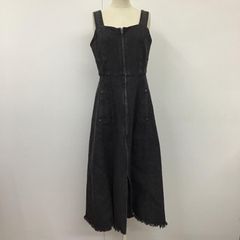 AZUL BY MOUSSY アズールバイマウジー ワンピース ロングスカート 250FSC30-284D ZIP UP JUMPER DRESS デニム