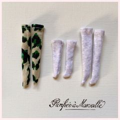 Jardin vinegar 新品 cute靴下3個セット　ネオブライスサイズ♡