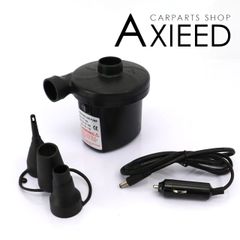 【在庫処分 大特価】車載エアーポンプ 空気入れ/抜き 両用電動ポンプ シガーソケット プール プール 浮き輪 エアーベッド 自転車 エアーソファー ポンプ ノズル3種類付属