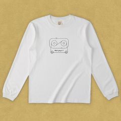 グラフィックロングTシャツ　What's going on Black -Long-