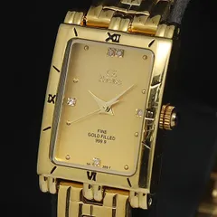文字盤に『FINE GOLD』と書かれている時計を分解！金としての