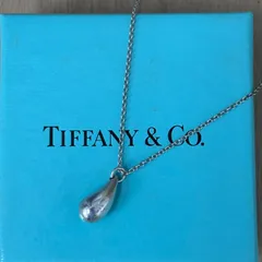 ▪️ TIFFANY&Co. ティファニー ティアドロップ ネックレス シルバー925