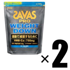 SAVAS PRO WEIGHT DOWN プロテイン ヨーグルト味 4袋セット - メルカリ
