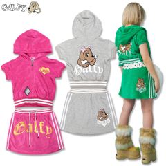 キャンディー ガルフィー Candy Galfy GAL スポパーカー GAL スポミニスカ セットアップ パイル 152003 152004 #50 PINK #80 GREEN #120 杢GRAY 25SSギャル